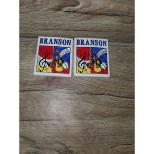 Lot Of 2 Branson Missouri  Refrigerator Magnets